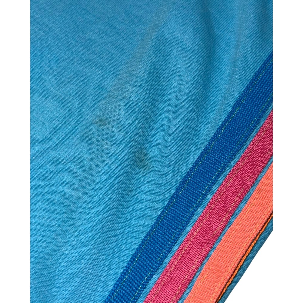 Aviator Nation‎ 5 Stripe Sweatpants Sky Neon Rainbow Jogger Lounge Beach Medium - Picture 14 of 14